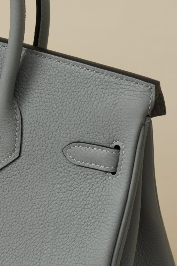 c920f5905fa0677 GPC Mode Birkin Togo Leather 4Z Gull grey Silver Hardware 25cm Full Handmade