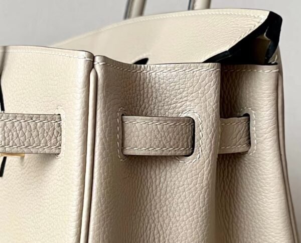 Hermes Birkin Togo S2 Light Khaki Gold Hardware 25cm Full Handmade