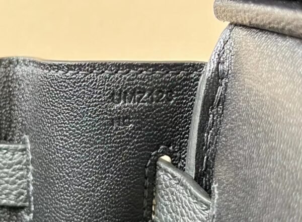 Hermes Birkin Chrome hearts Togo Black Silver Hardware 30cm Full Handmade