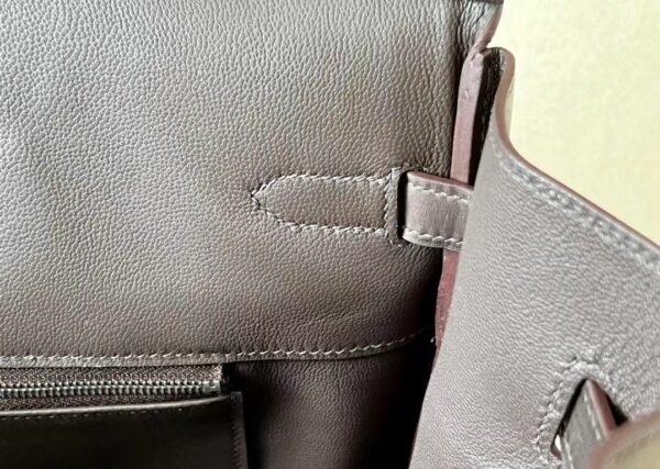 df5c28e84401f5e Hermes Birkin GARGO Barenia & Canvas 46 ebony Silver Hardware 40cm Full Handmade
