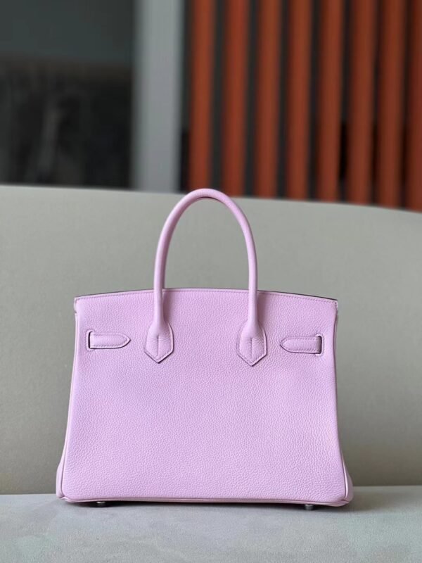 Hermès Birkin Togo X9 mallow purple Silver Hardware 30cm Full Handmade