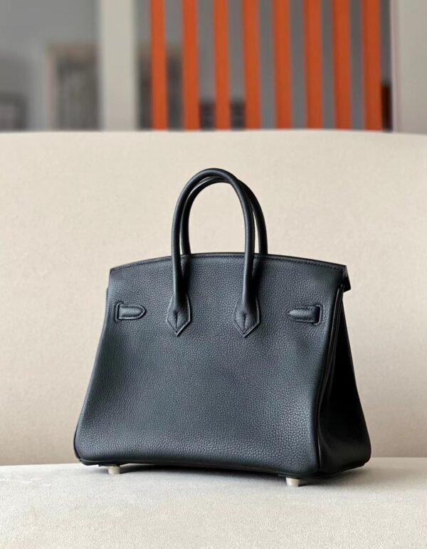 Hermes Birkin Togo CK18 Black Gold Hardware 25cm Full Handmade